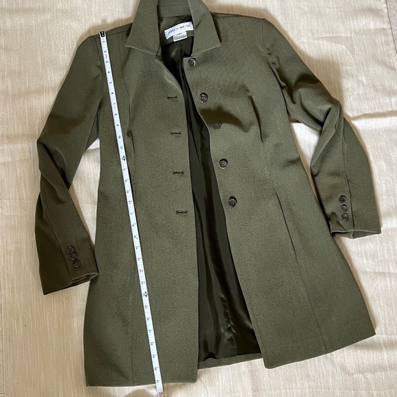 Vintage Two pieces pant suit set with long line jacket - Picture 7 of 7